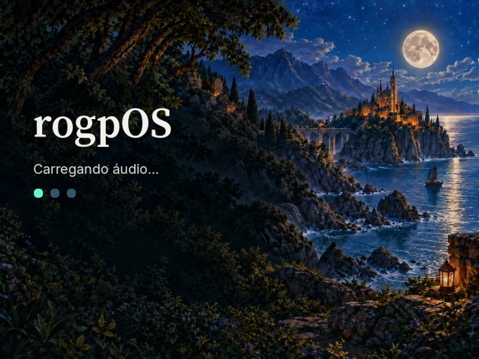Inicialização: áudio · 640x480