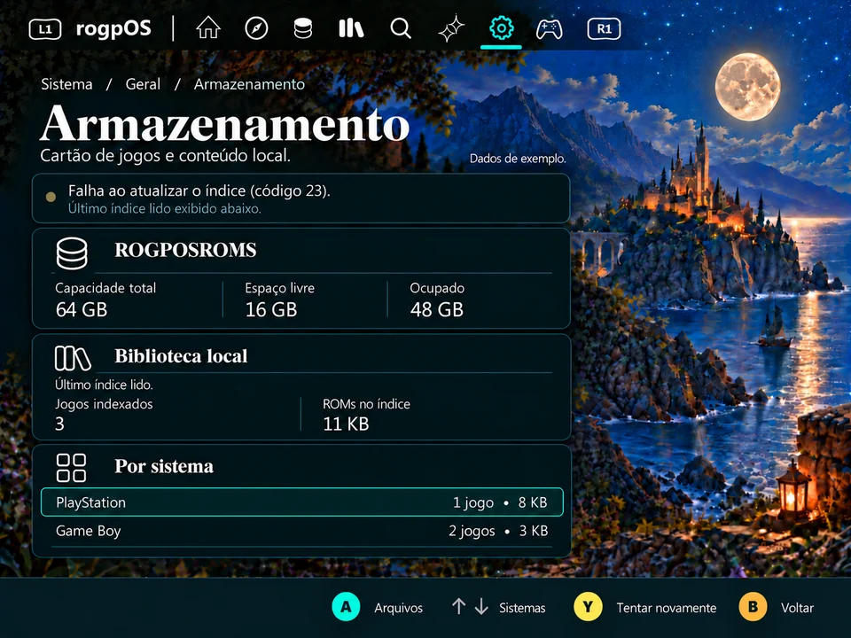 Armazenamento: falha · 640x480