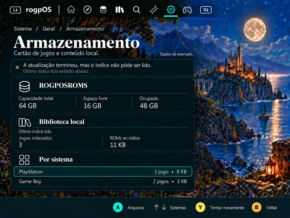 Armazenamento: indisponível · 640x480